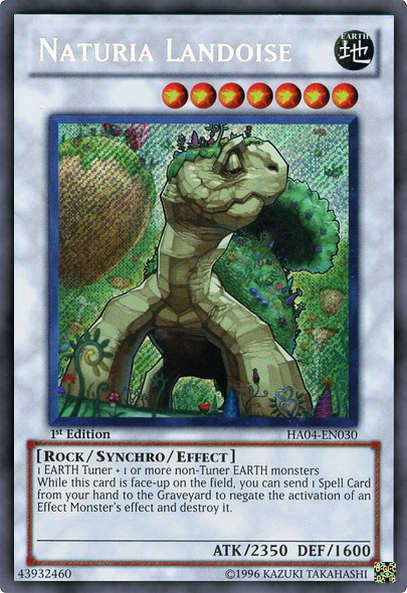 Naturia Landoise [HA04-EN030] Secret Rare - Duel Kingdom