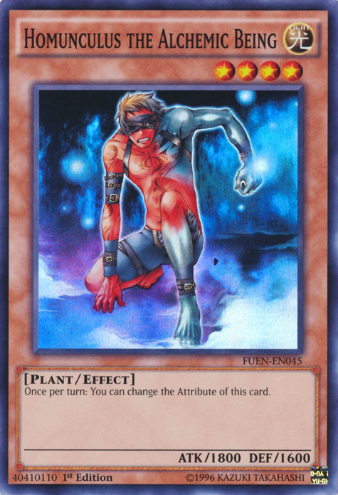 Homunculus the Alchemic Being [FUEN-EN045] Super Rare - Duel Kingdom