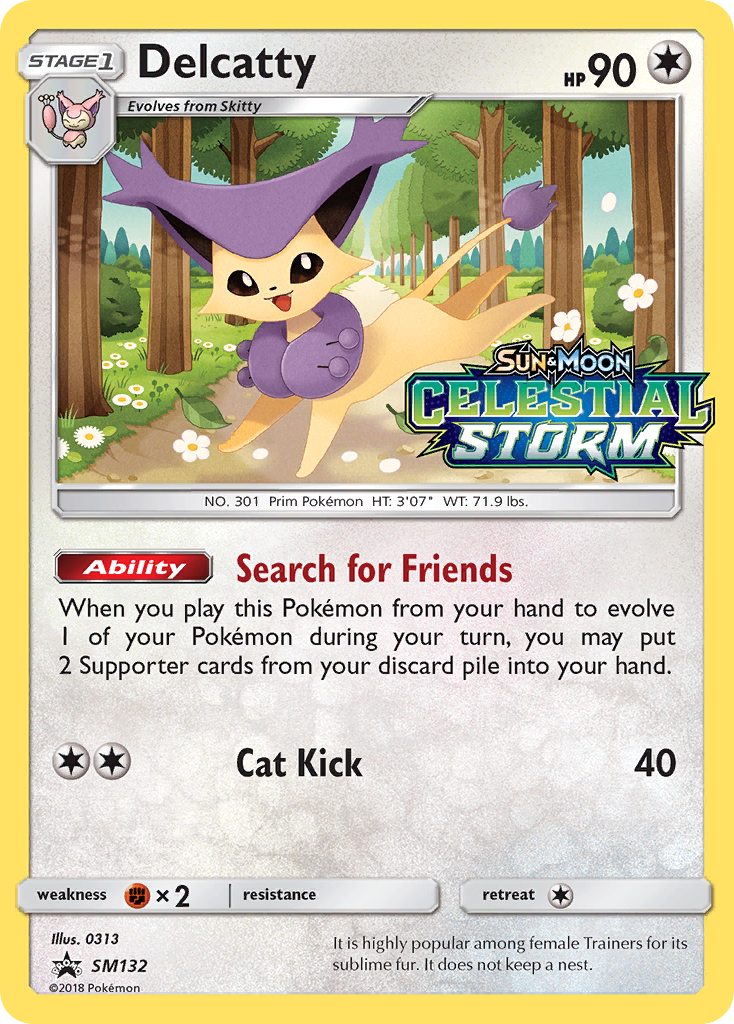 Delcatty (SM132) [Sun & Moon: Black Star Promos] - Duel Kingdom