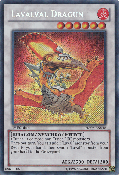 Lavalval Dragun [HA06-EN048] Secret Rare - Duel Kingdom