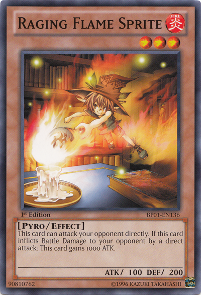 Raging Flame Sprite [BP01-EN136] Common - Duel Kingdom