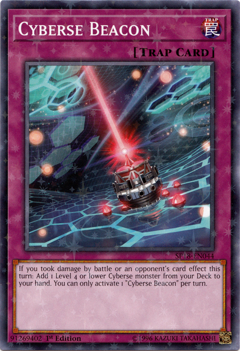 Cyberse Beacon [SP18-EN044] Starfoil Rare - Duel Kingdom