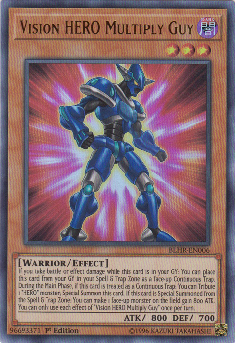 Vision Hero Multiply Guy [BLHR-EN006] Ultra Rare - Duel Kingdom