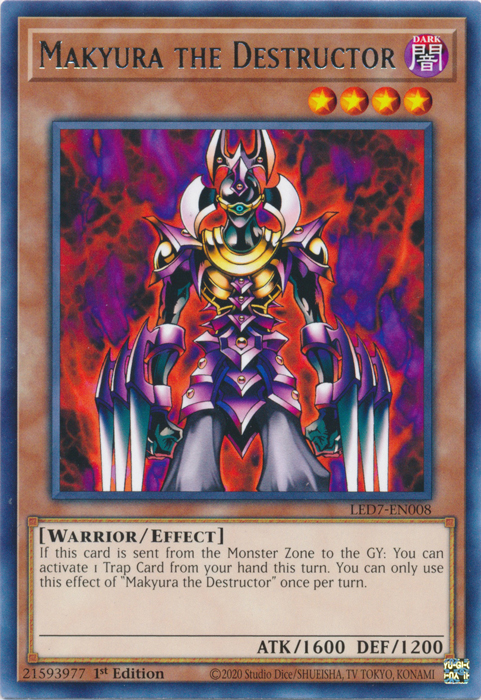 Makyura the Destructor [LED7-EN008] Rare - Duel Kingdom