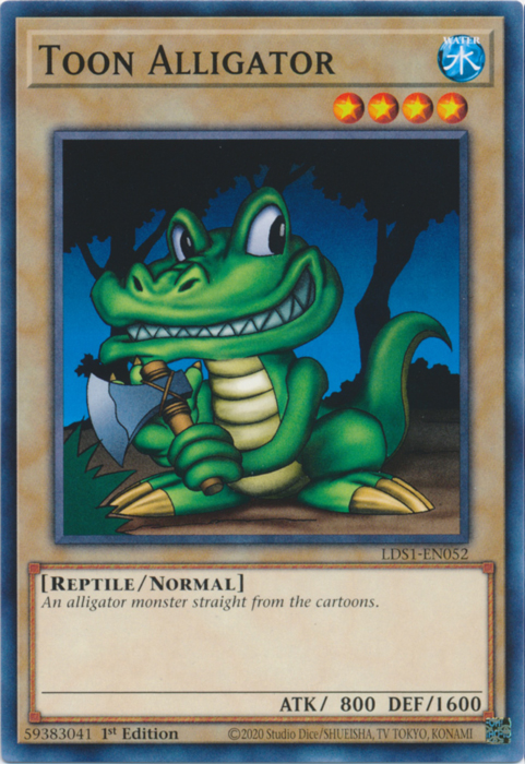 Toon Alligator [LDS1-EN052] Common - Duel Kingdom