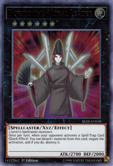 Norito the Moral Leader [BLRR-EN058] Ultra Rare - Duel Kingdom