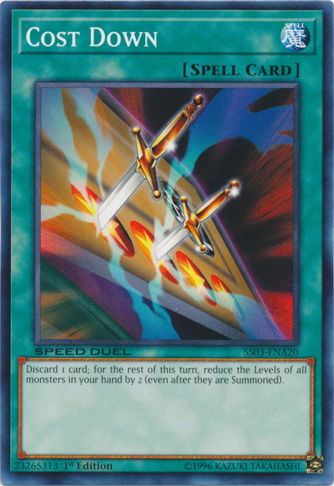 Cost Down [SS03-ENA20] Common - Duel Kingdom