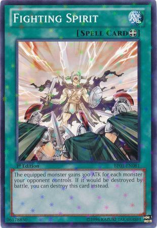 Fighting Spirit [BP01-EN081] Starfoil Rare - Duel Kingdom