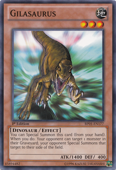 Gilasaurus [BP01-EN177] Common - Duel Kingdom