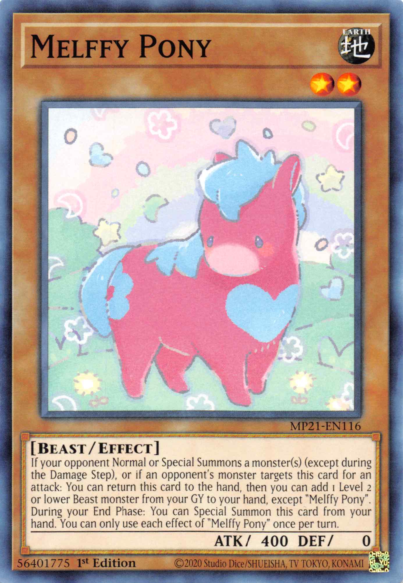 Melffy Pony [MP21-EN116] Common - Duel Kingdom