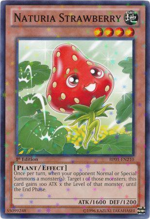 Naturia Strawberry [BP01-EN210] Starfoil Rare - Duel Kingdom