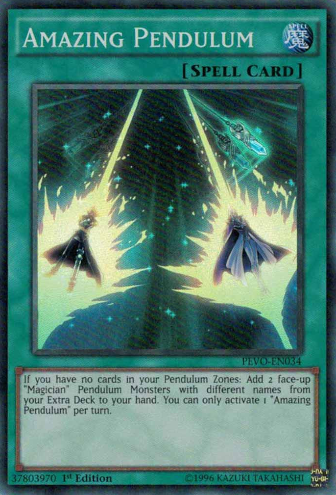 Amazing Pendulum [PEVO-EN034] Super Rare - Duel Kingdom