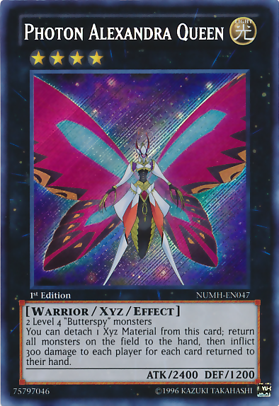 Photon Alexandra Queen [NUMH-EN047] Secret Rare - Duel Kingdom