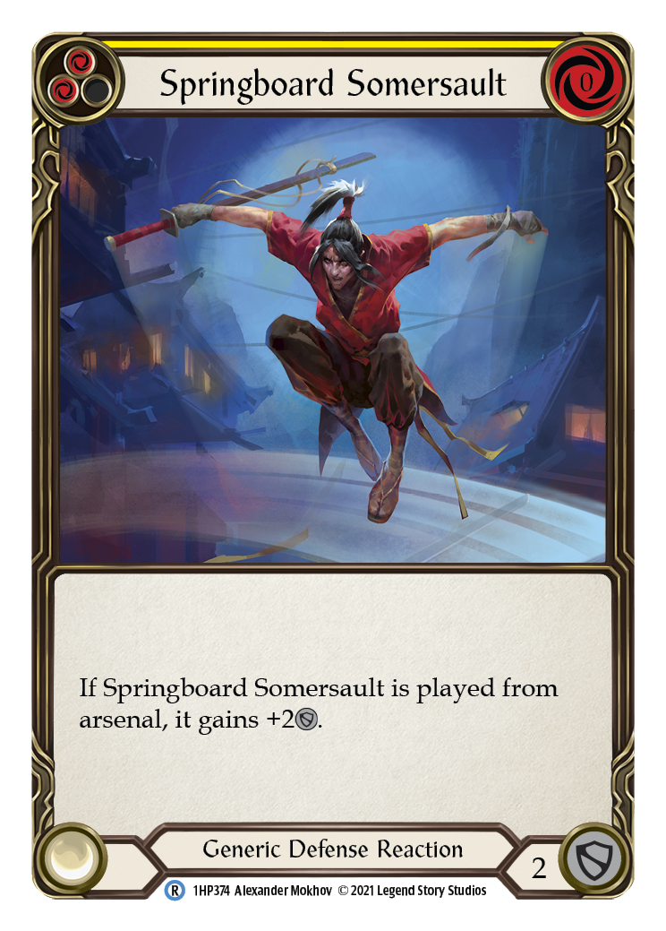 Springboard Somersault [1HP374]