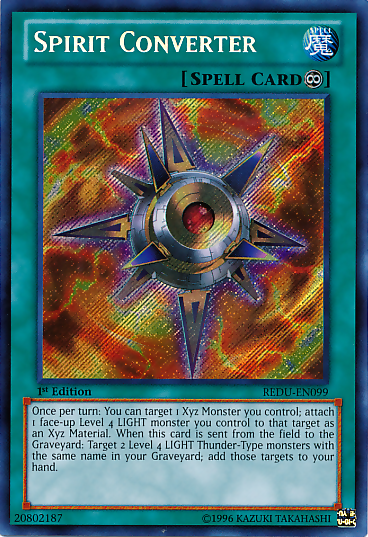 Spirit Converter [REDU-EN099] Secret Rare - Duel Kingdom