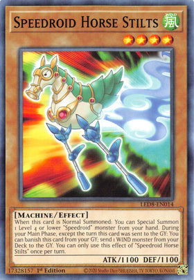 Speedroid Horse Stilts [LED8-EN014] Common - Duel Kingdom