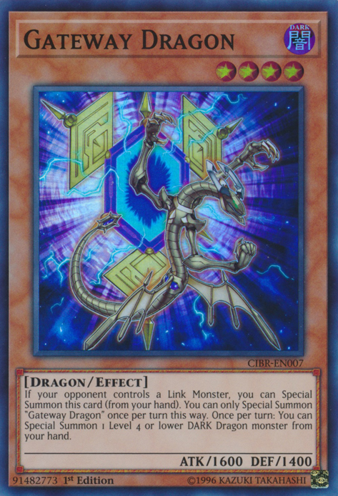 Gateway Dragon [CIBR-EN007] Super Rare - Duel Kingdom