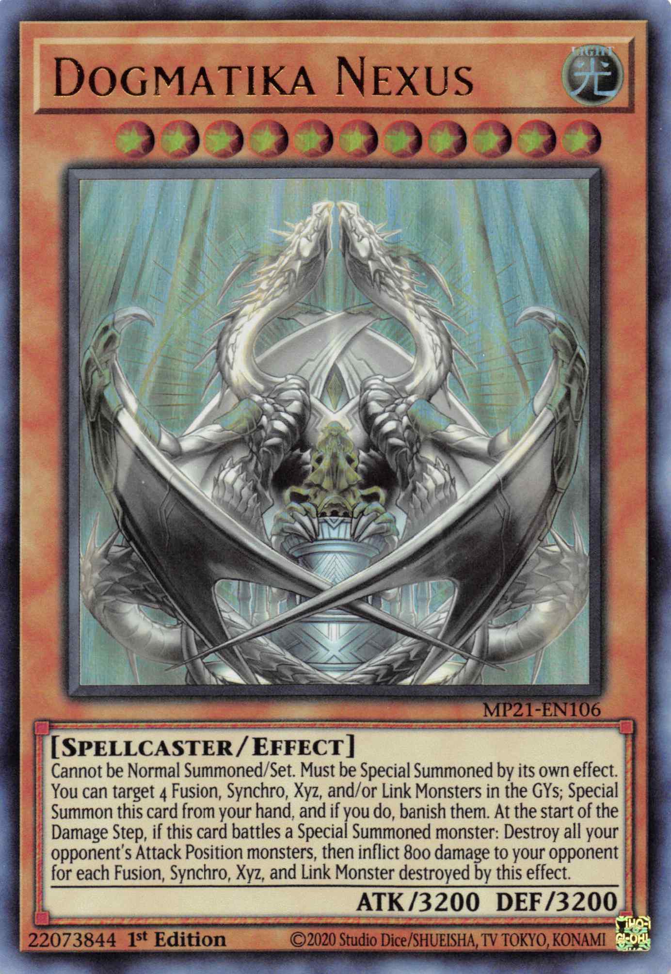 Dogmatika Nexus [MP21-EN106] Ultra Rare - Duel Kingdom