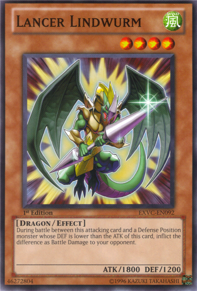 Lancer Lindwurm [EXVC-EN092] Common - Duel Kingdom