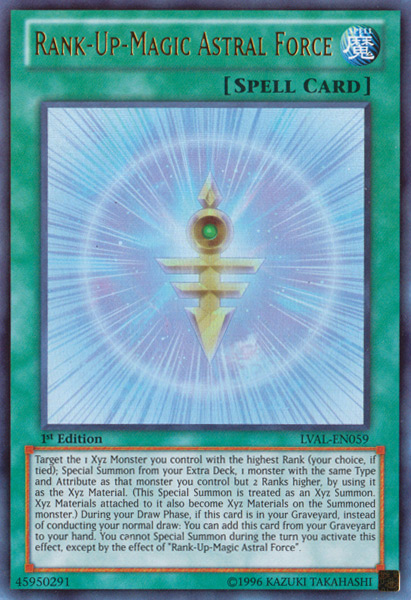 Rank-Up-Magic Astral Force [LVAL-EN059] Ultra Rare - Duel Kingdom