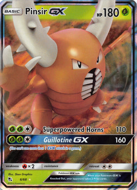Pinsir GX (6/68) [Hidden Fates] - Duel Kingdom