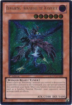 Blackwing - Kogarashi the Wanderer [EXVC-EN009] Ultimate Rare - Duel Kingdom