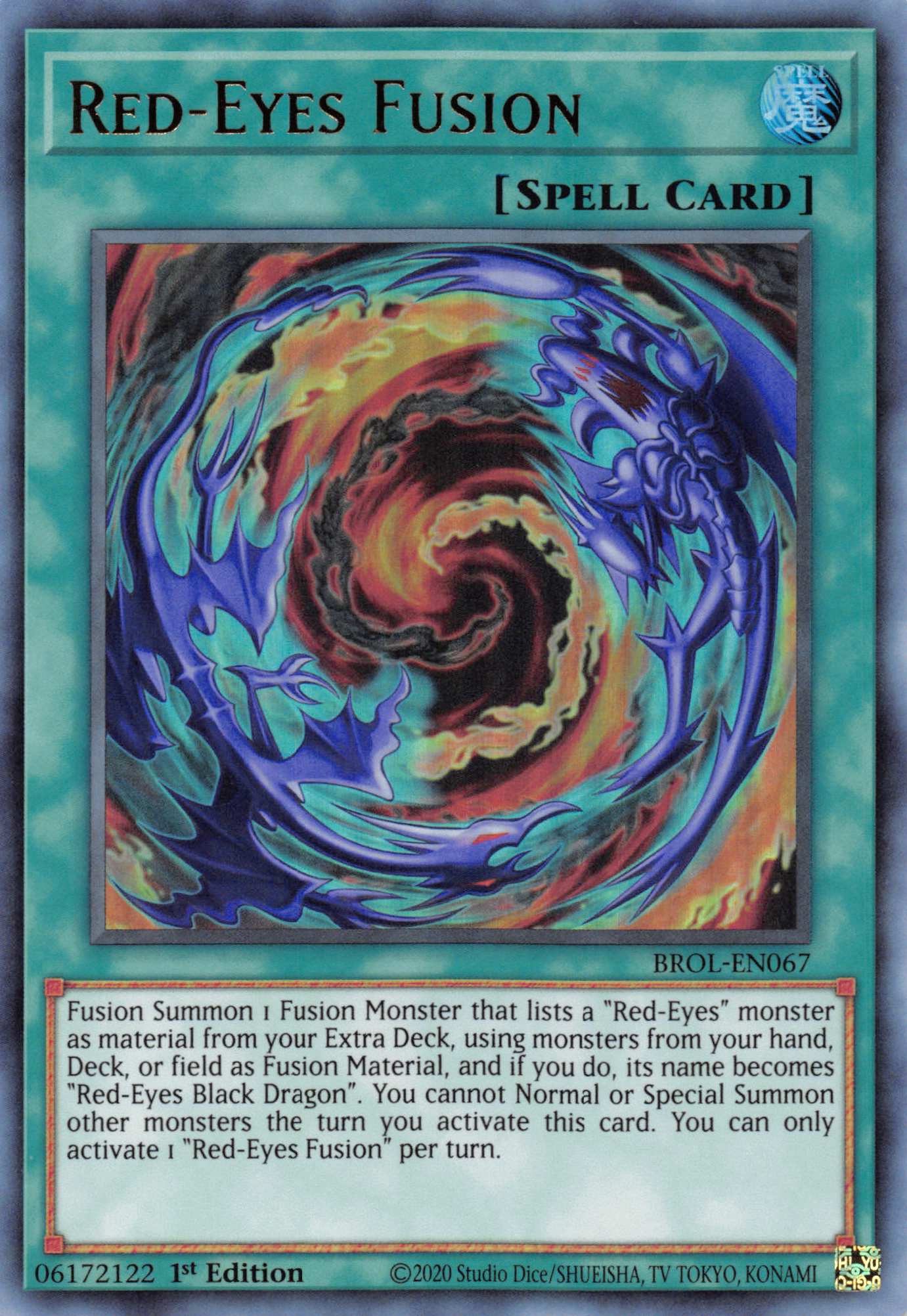 Red-Eyes Fusion [BROL-EN067] Ultra Rare - Duel Kingdom