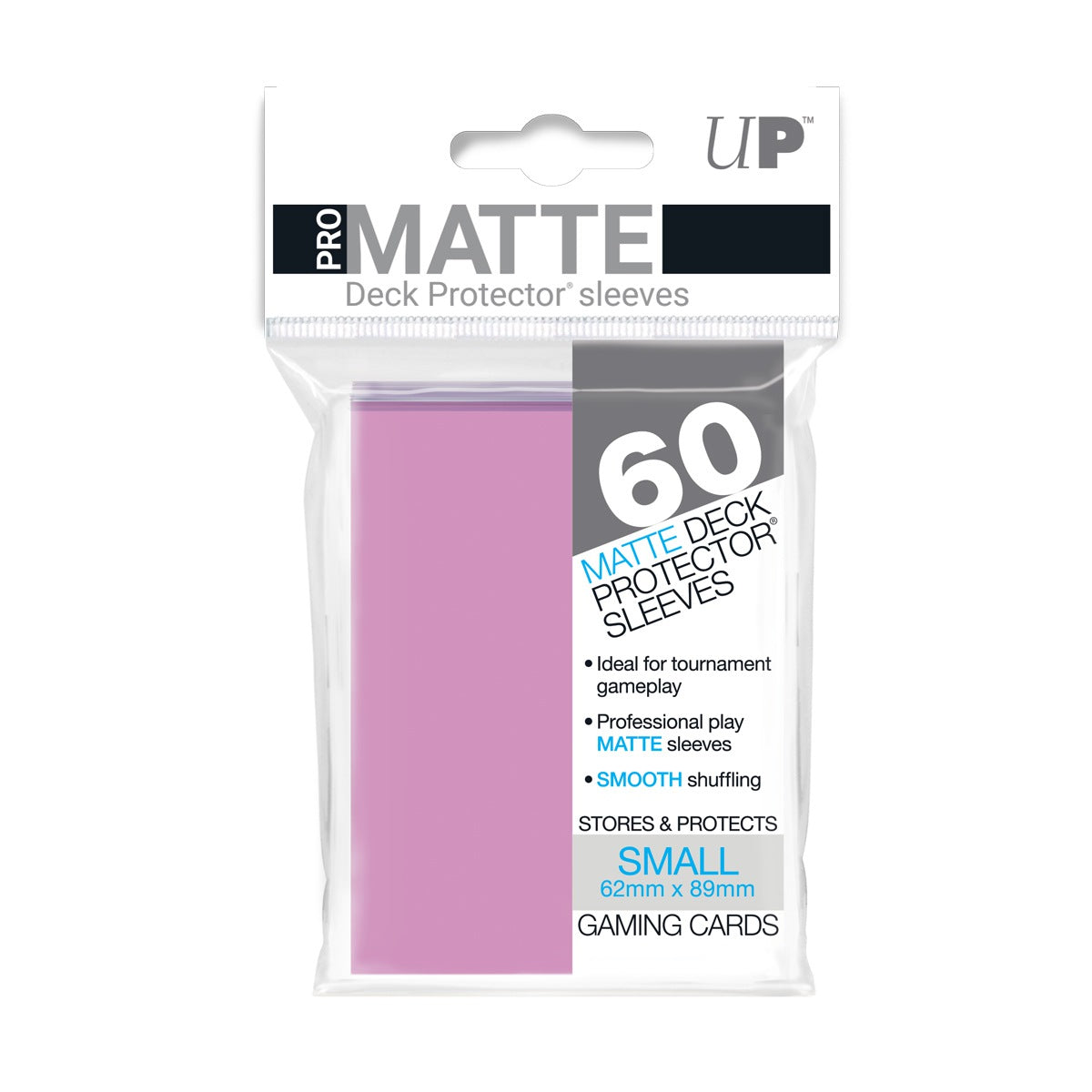 60ct Pro-Matte Pink Small Deck Protectors - Duel Kingdom