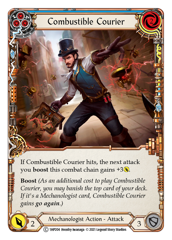 Combustible Courier (Blue) [1HP204]