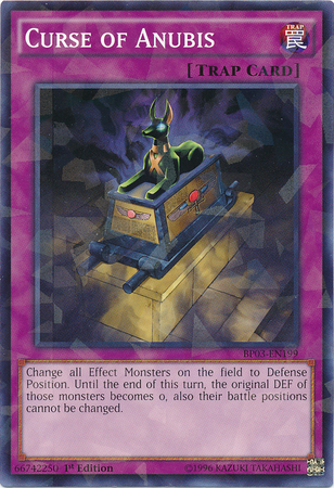 Curse of Anubis [BP03-EN199] Shatterfoil Rare - Duel Kingdom