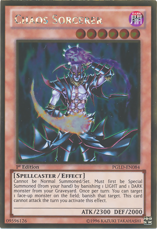 Chaos Sorcerer [PGLD-EN084] Gold Rare - Duel Kingdom