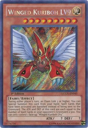 Winged Kuriboh LV9 [LCGX-EN043] Secret Rare - Duel Kingdom