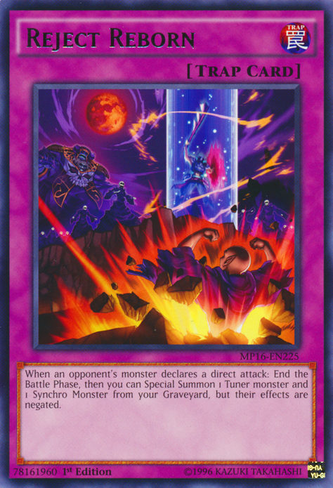 Reject Reborn [MP16-EN225] Rare - Duel Kingdom