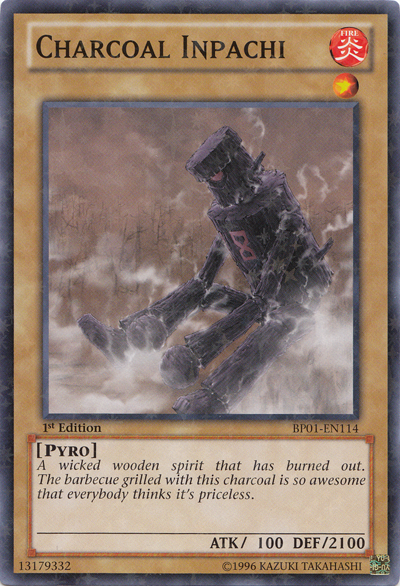 Charcoal Inpachi [BP01-EN114] Starfoil Rare - Duel Kingdom