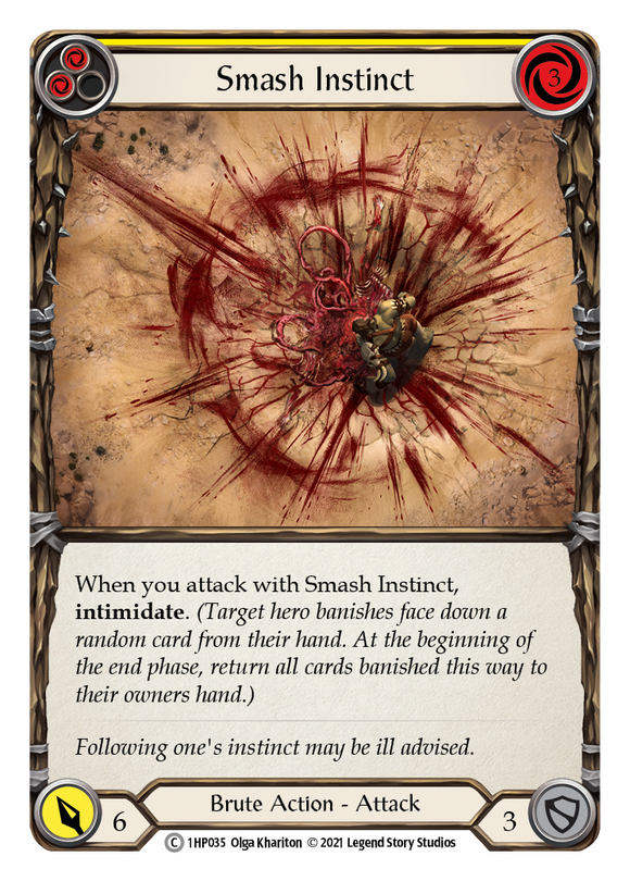 Smash Instinct (Yellow) [1HP035]