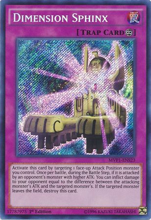 Dimension Sphinx [MVP1-ENS23] Secret Rare - Duel Kingdom