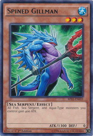 Spined Gillman [BP03-EN059] Rare - Duel Kingdom