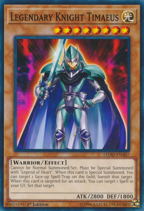 Legendary Knight Timaeus [LEDD-ENA07] Common - Duel Kingdom