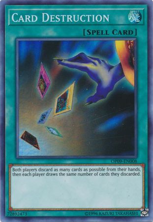 Card Destruction [OP09-EN008] Super Rare - Duel Kingdom