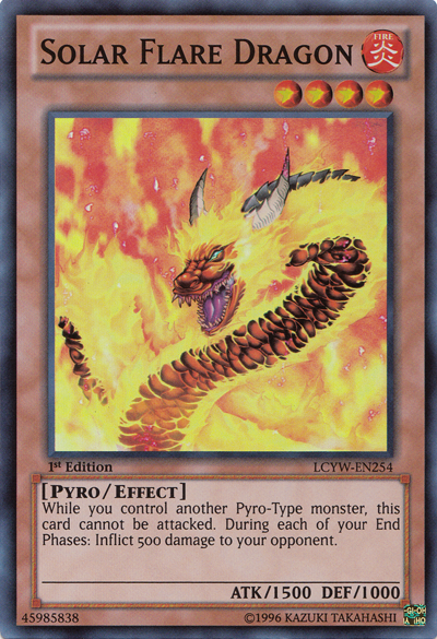 Solar Flare Dragon [LCYW-EN254] Super Rare - Duel Kingdom