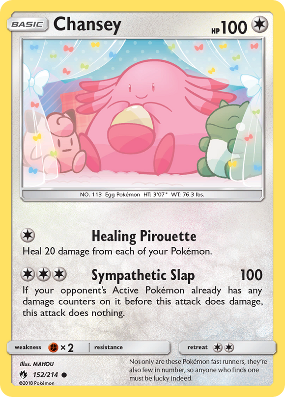 Chansey (152/214) [Sun & Moon: Lost Thunder] - Duel Kingdom