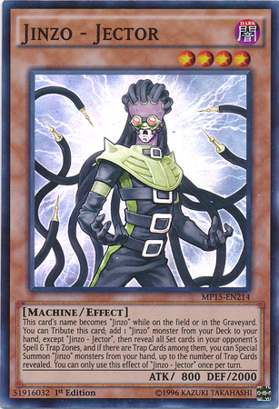 Jinzo - Jector [MP15-EN214] Super Rare - Duel Kingdom