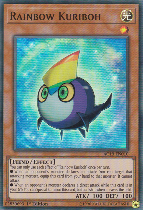 Rainbow Kuriboh [AC19-EN010] Super Rare - Duel Kingdom