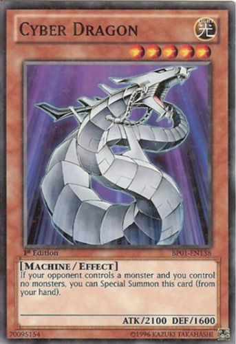 Cyber Dragon [BP01-EN138] Starfoil Rare - Duel Kingdom