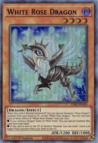 White Rose Dragon (Blue) [LDS2-EN109] Ultra Rare - Duel Kingdom