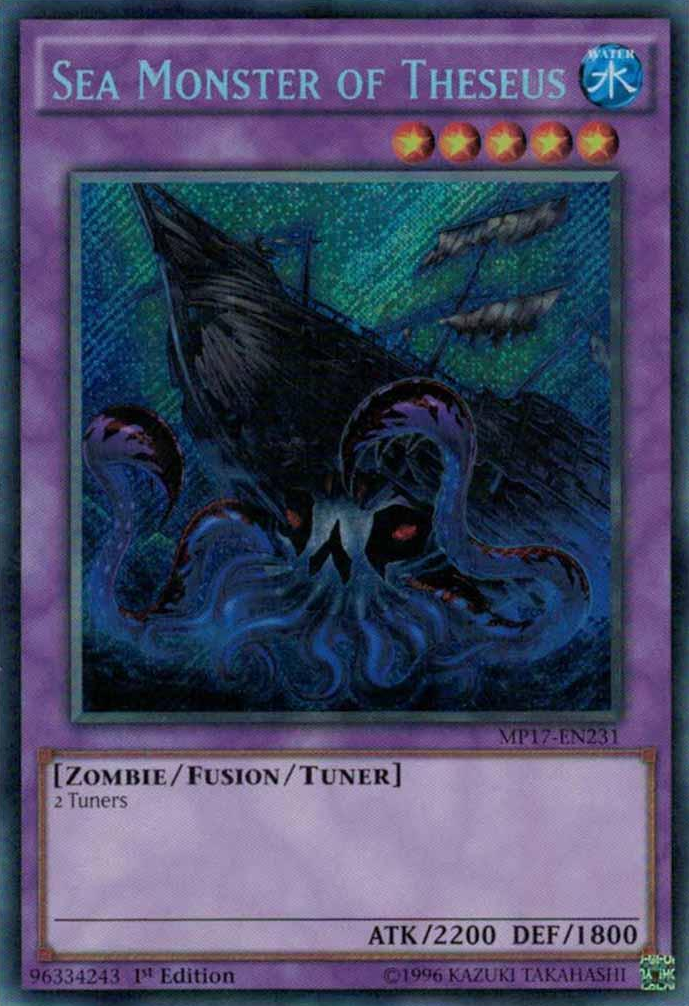 Sea Monster of Theseus [MP17-EN231] Secret Rare - Duel Kingdom