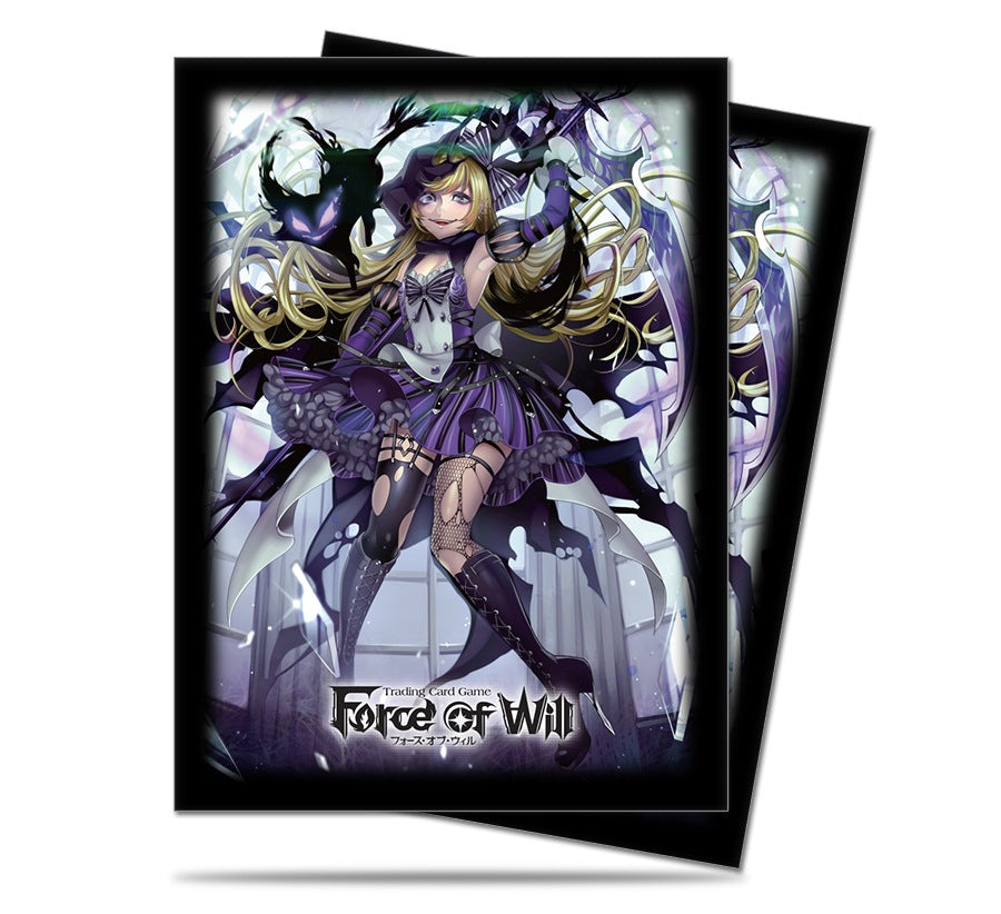 65ct Dark Alice Standard Deck Protectors for Force of Will - Duel Kingdom