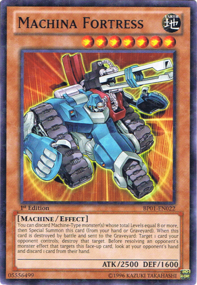 Machina Fortress [BP01-EN022] Starfoil Rare - Duel Kingdom