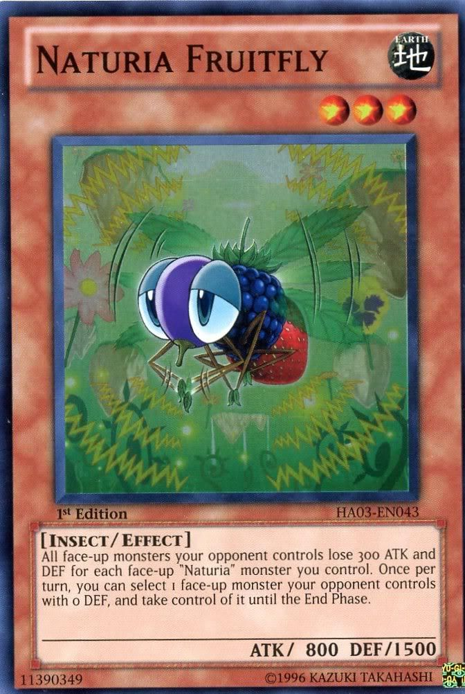 Naturia Fruitfly [HA03-EN043] Super Rare - Duel Kingdom