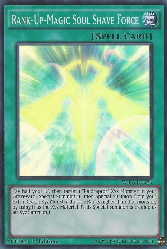 Rank-Up-Magic Soul Shave Force [WIRA-EN028] Super Rare - Duel Kingdom